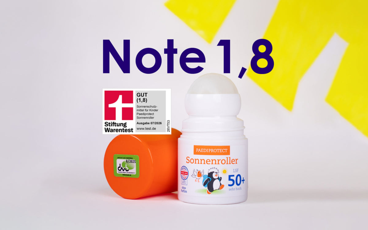 PAEDIPROTECT Sonnenroller: Note 1,8 bei Stiftung Warentest