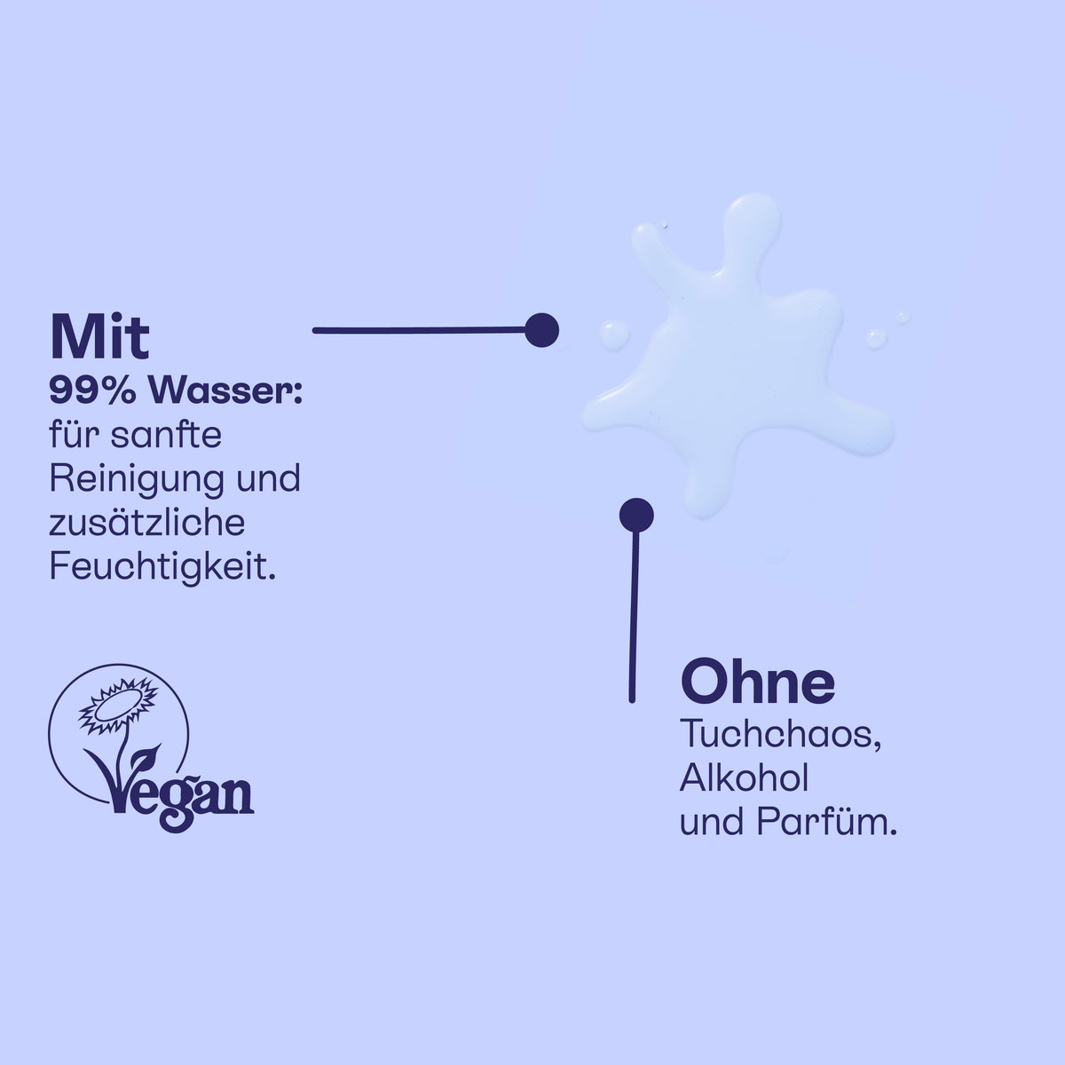 10 x 10 Feuchttücher