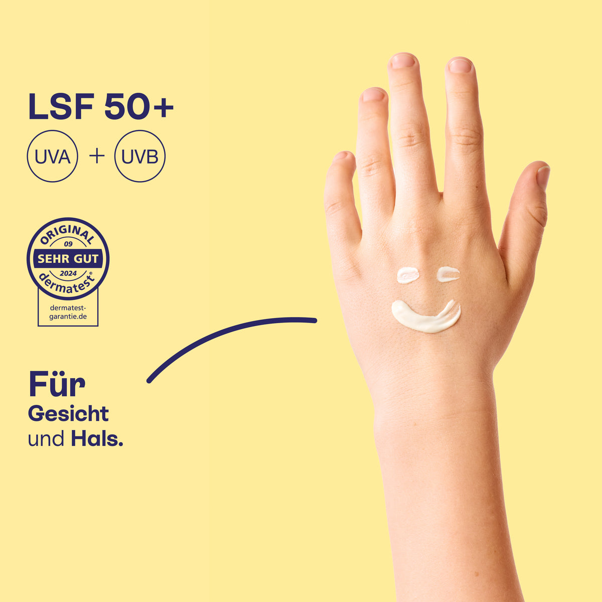 Gesichtssonnencreme LSF 50+