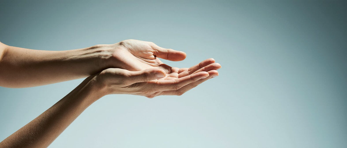 Hand trocken