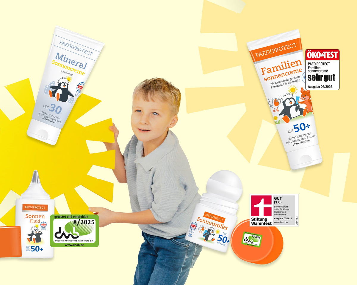 Sonnenschutz für Babys, Kinder und die ganze Familie