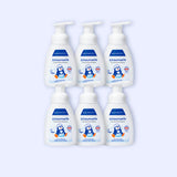 Sechs Pumpflaschen PAEDIPROTECT Schaumseife im 6-für-5-Bundle.