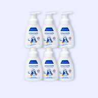 Sechs Pumpflaschen PAEDIPROTECT Schaumseife im 6-für-5-Bundle.