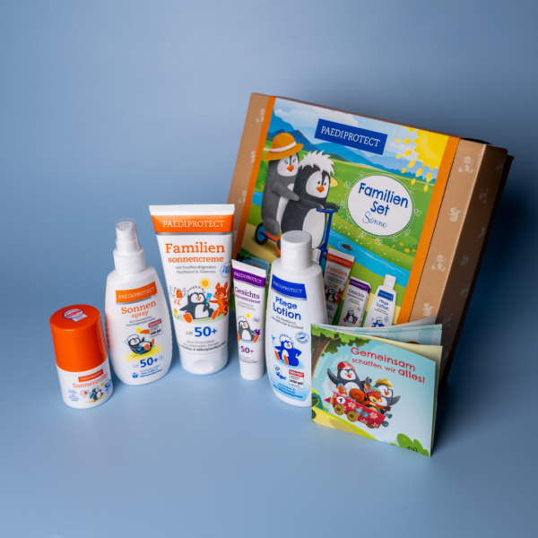a group of baby products