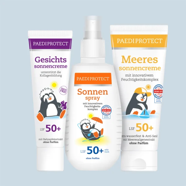 Startseite 34 PAEDIPROTECT Bundle Sonnenschutz für den Sommer