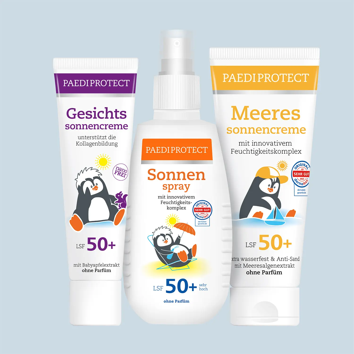 Bundle Sonnenschutz für den Sommer 1 PAEDIPROTECT Bundle Sonnenschutz für den Sommer