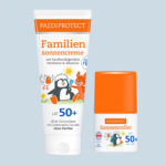 PAEDIPROTECT Familiensonnencreme + Sonnenroller