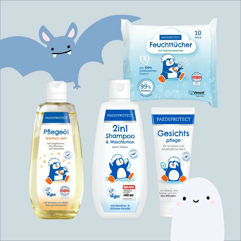 Kinderschminke für sensible Haut - sanft abschminken ohne Hautstress! 1 Halloween Bundle