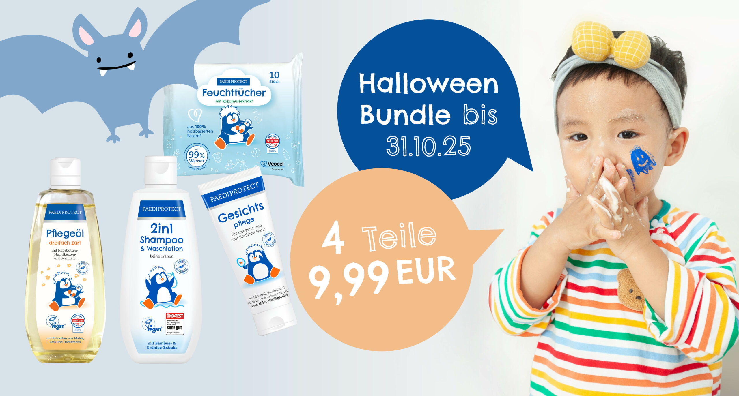 Halloween Bundle NEU! a child with a headband and a baby's head