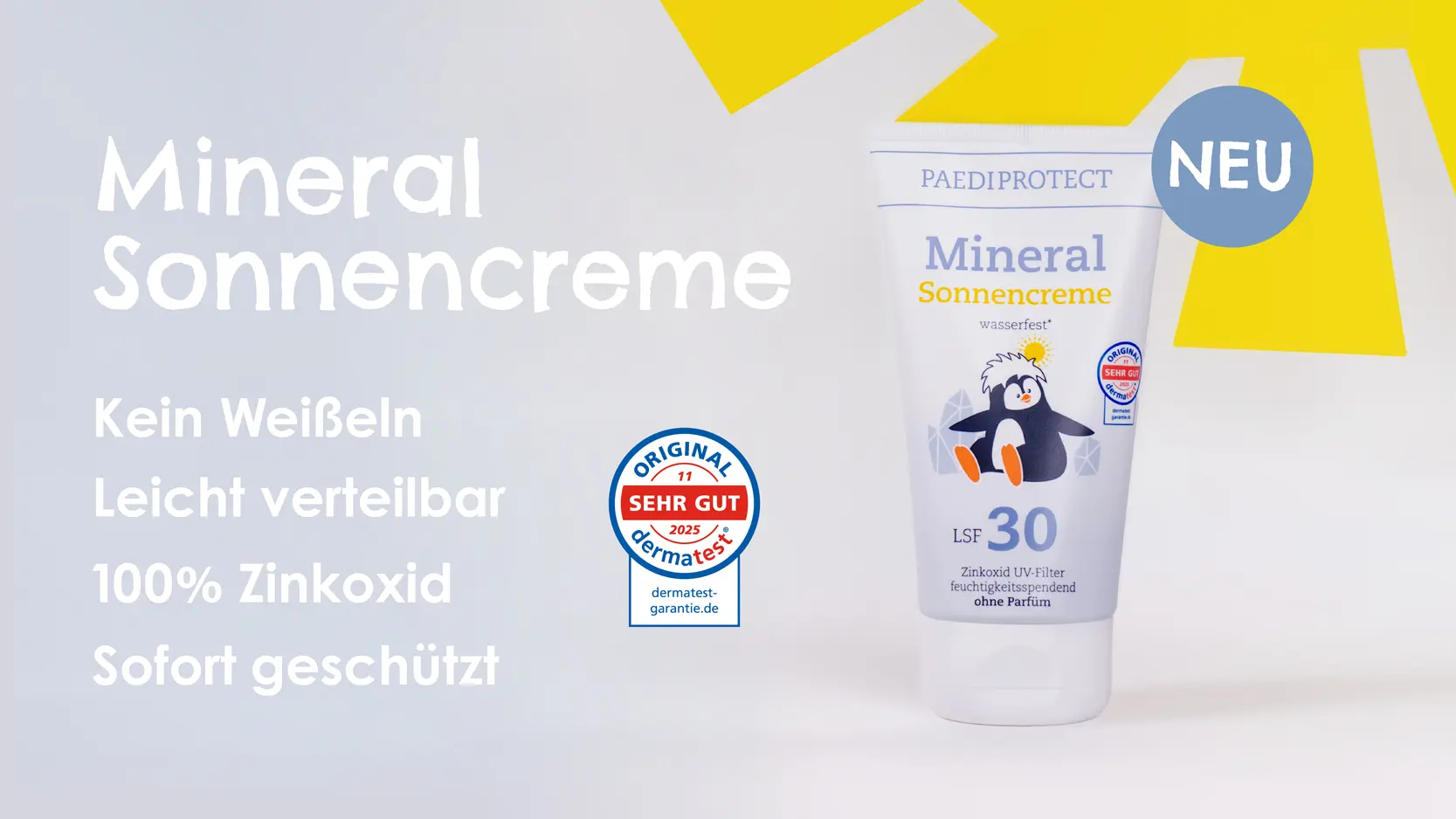 _2603_MineralSonnencreme_PopUp Neue mineralische Sonnencreme von PAEDIPROTECT