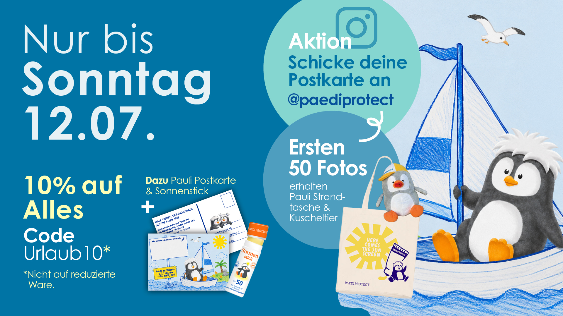 PAEDIPROTECT Urlaubsaktion PAEDIPROTECT Urlaubsaktion 10 % Rabatt