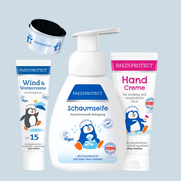 Startseite 19 Wetterfest-Bundle mit Schaumseife, Handcreme & Wind und Wettercreme