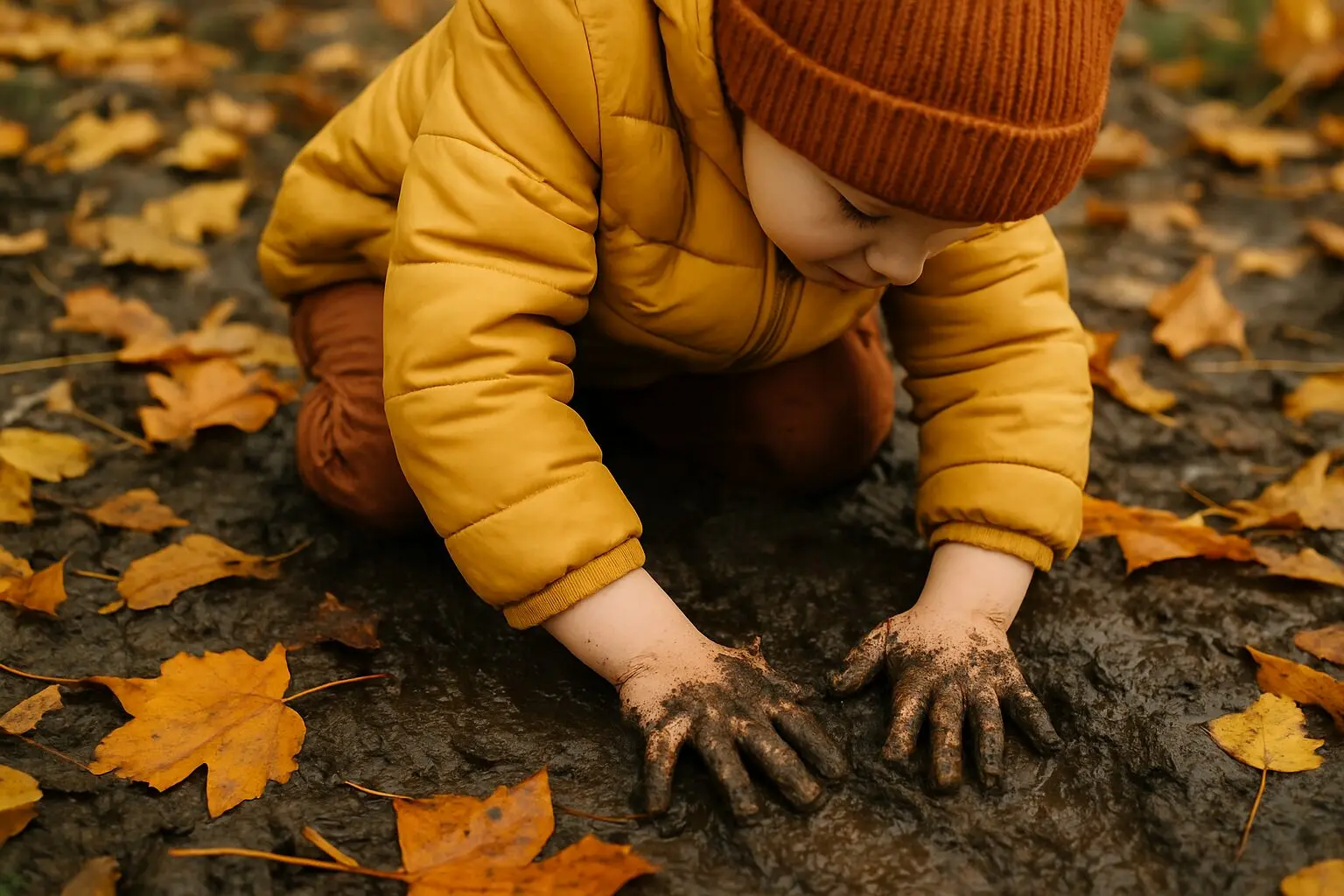 Trockene und rissige Kinderhände im Herbst? Die richtige Pflege!