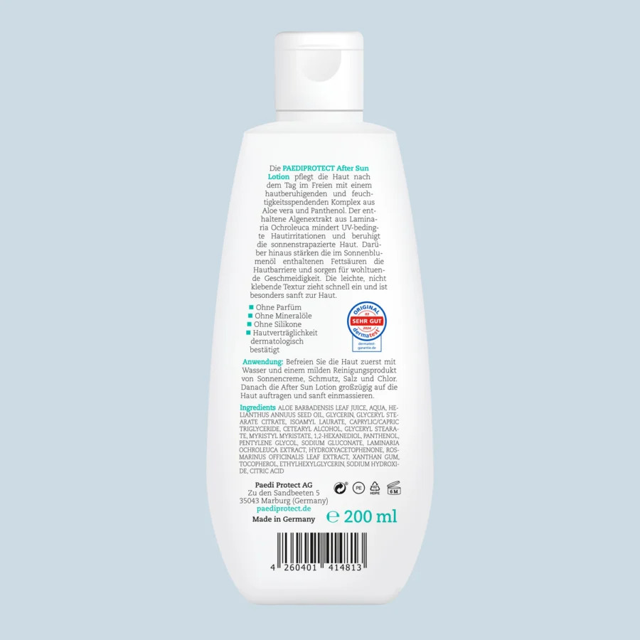 After Sun Lotion - hautberuhigend & feuchtigkeitsspendend.