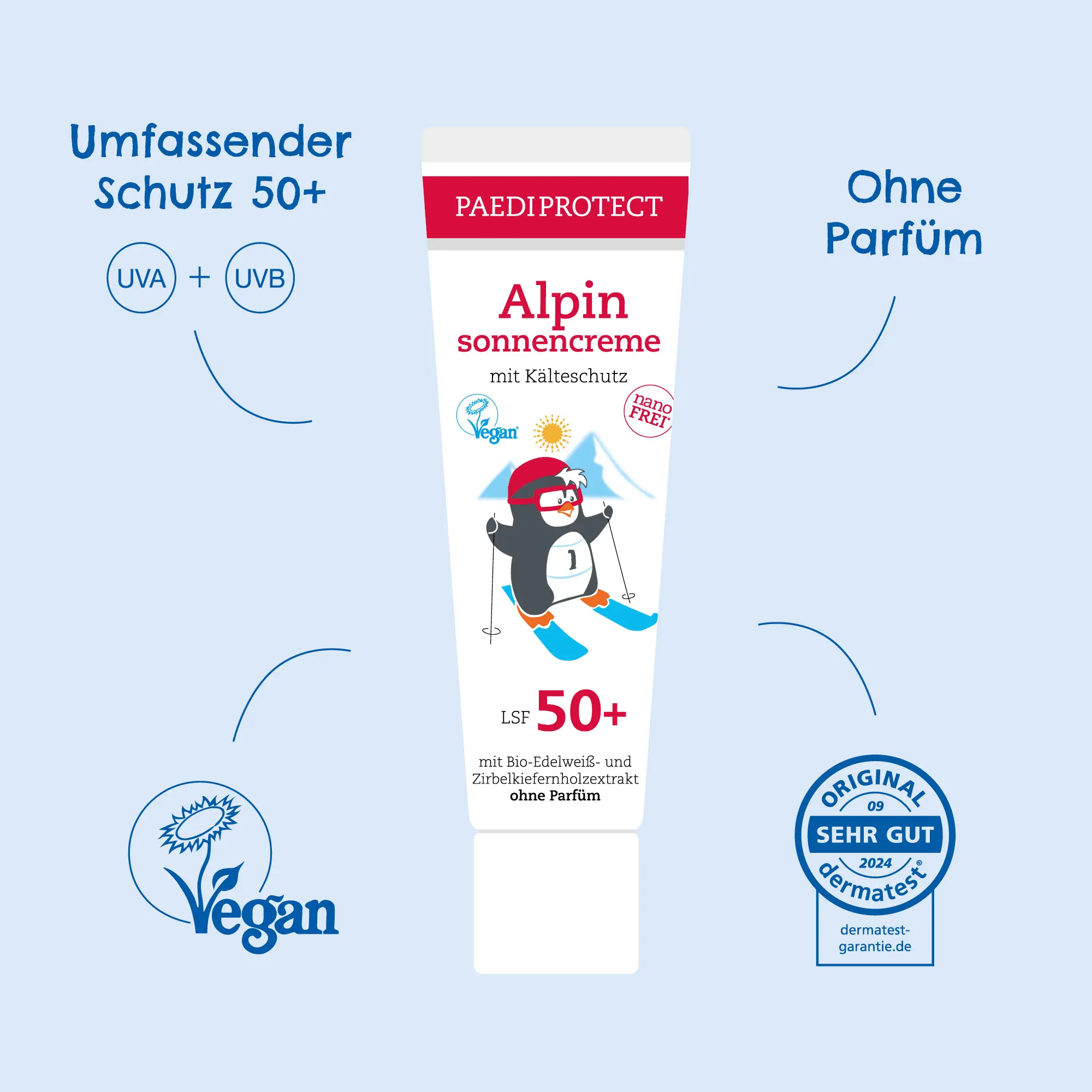 Alpinsonnencreme LSF 50+ 3 Alpinsonnencreme LSF 50+ – Bild 3