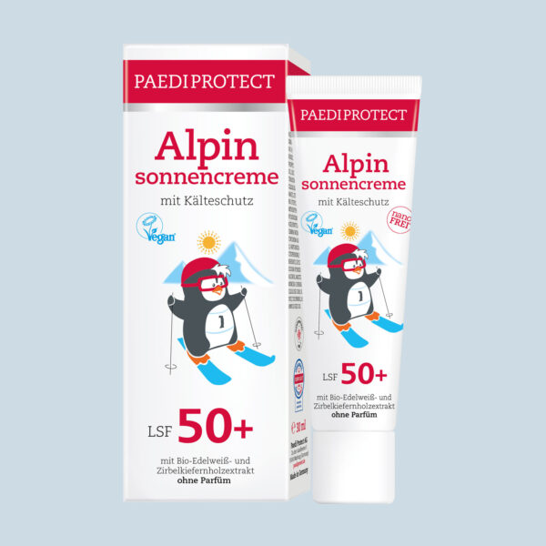 PAEDIPROTECT Alpinsonnencreme mit Kälteschutz LSF 50+