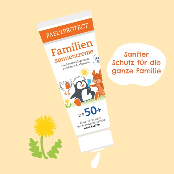 Startseite 20 PAEDIPROTECT Familiensonnencreme