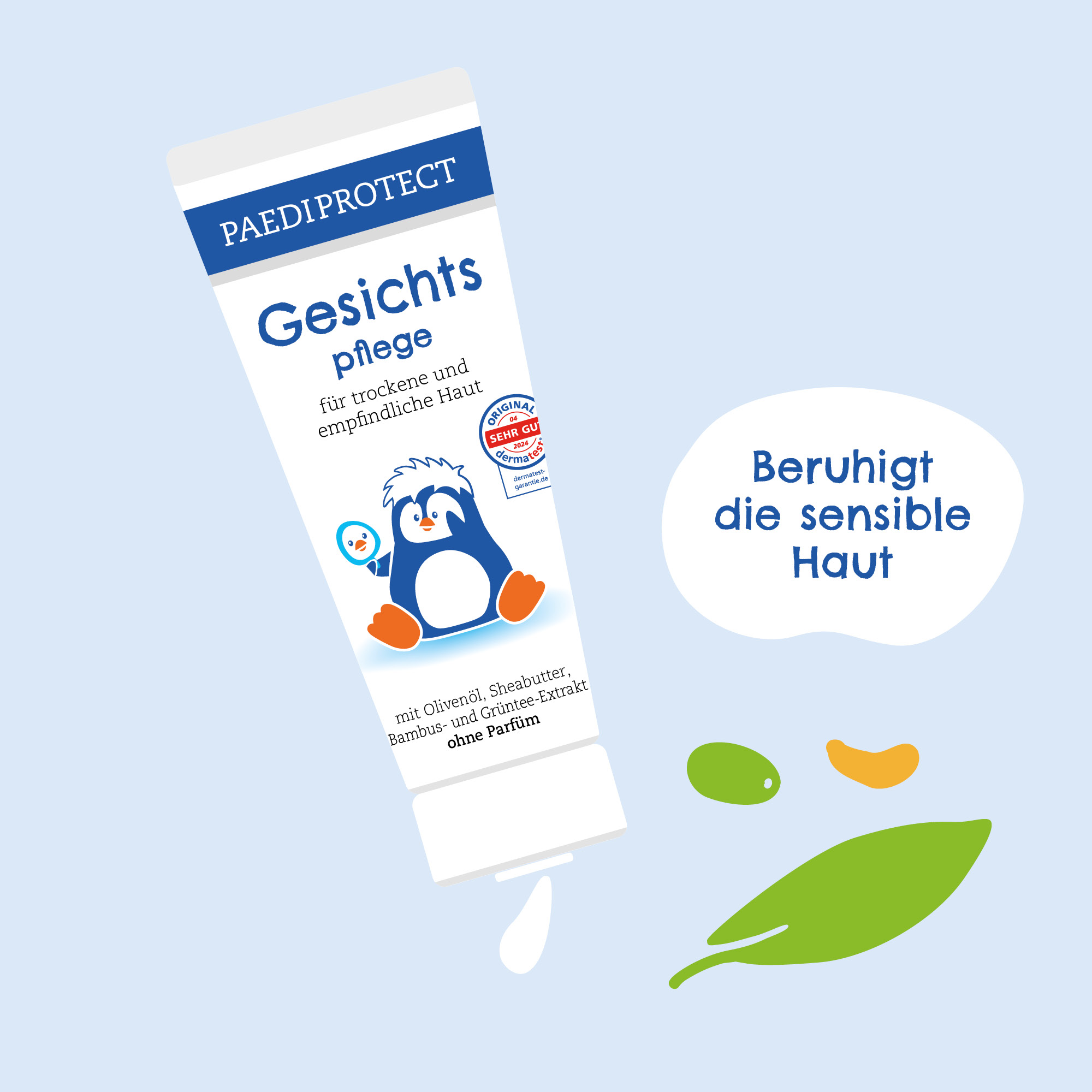 Pflege Set 4 PAEDIPROTECT Gesichtspflege