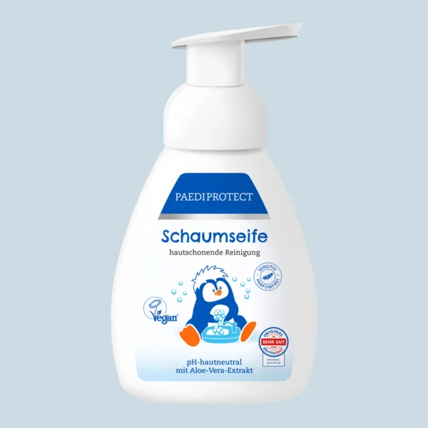 Schaumseife - schäumt sanft, reinigt ohne auszutrocknen