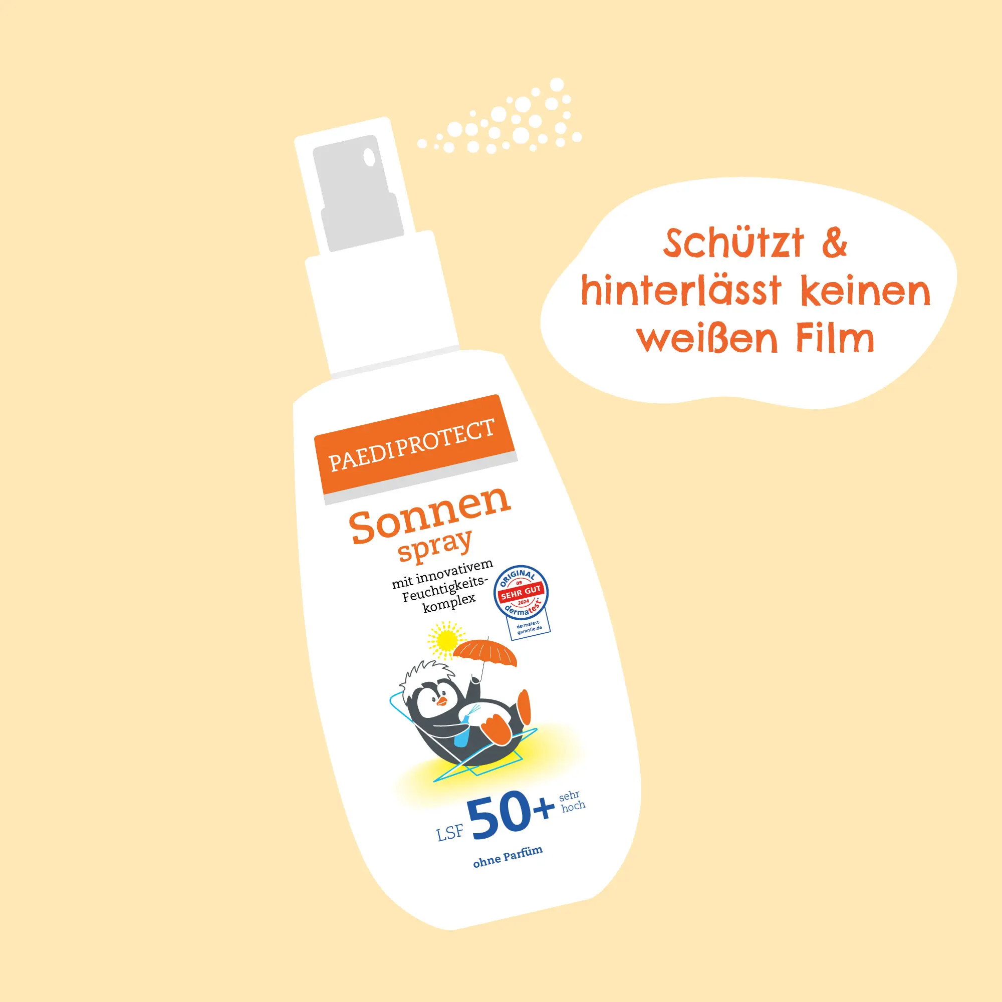 Sonnenspray LSF 50+ 4 PAEDIPROTECT Sonnenspray