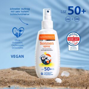 a group of sunscreen spray bottles