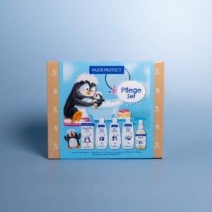 a box of baby products