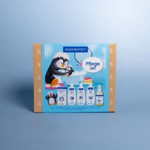 a box of baby products