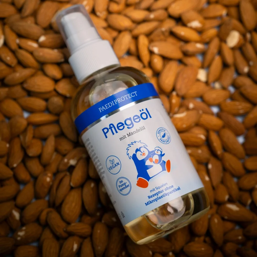Pflegeöl Pumpflasche – Bild 3