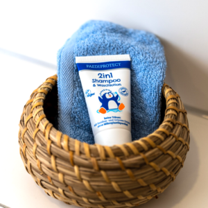 PAEDIPROTECT 2in1 Shampoo & Waschlotion Reisegroße