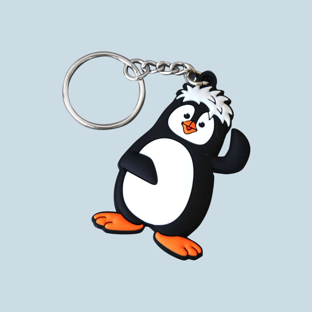 Pinguin Schlüsselanhänger 10x10 ITH