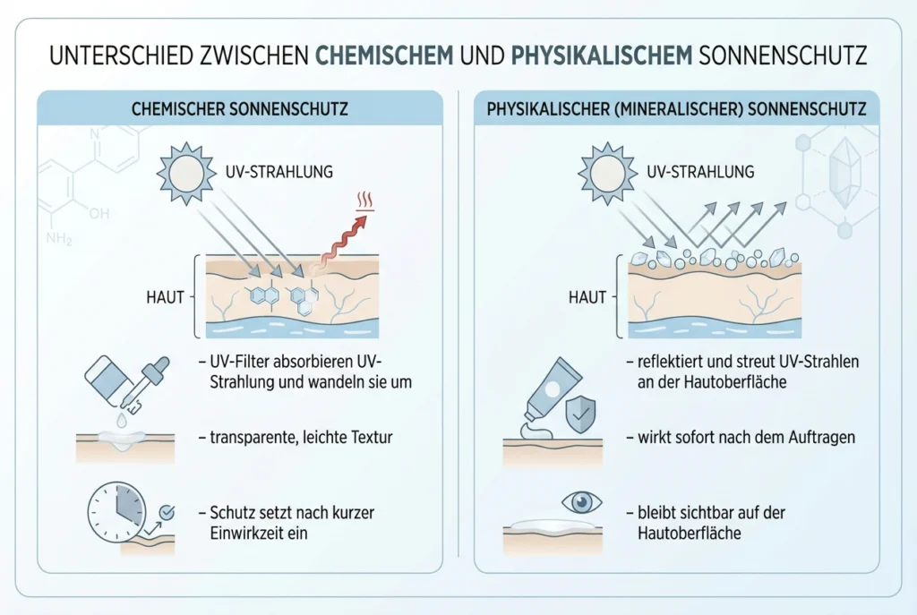 Unterschied mineralische chemische Filter
