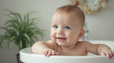 Baby badet