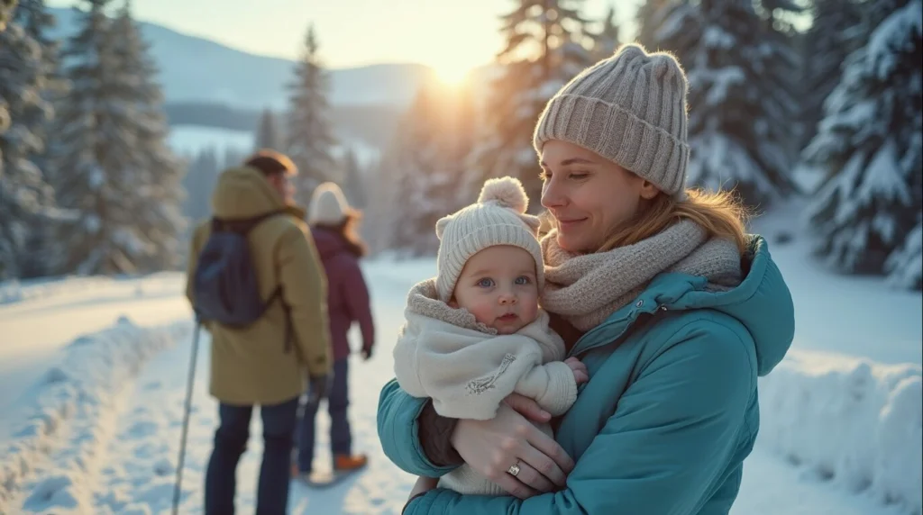 Skiurlaub mit Baby