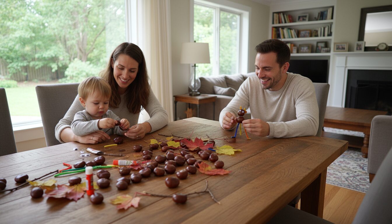 basteln mit Kindern im Herbst